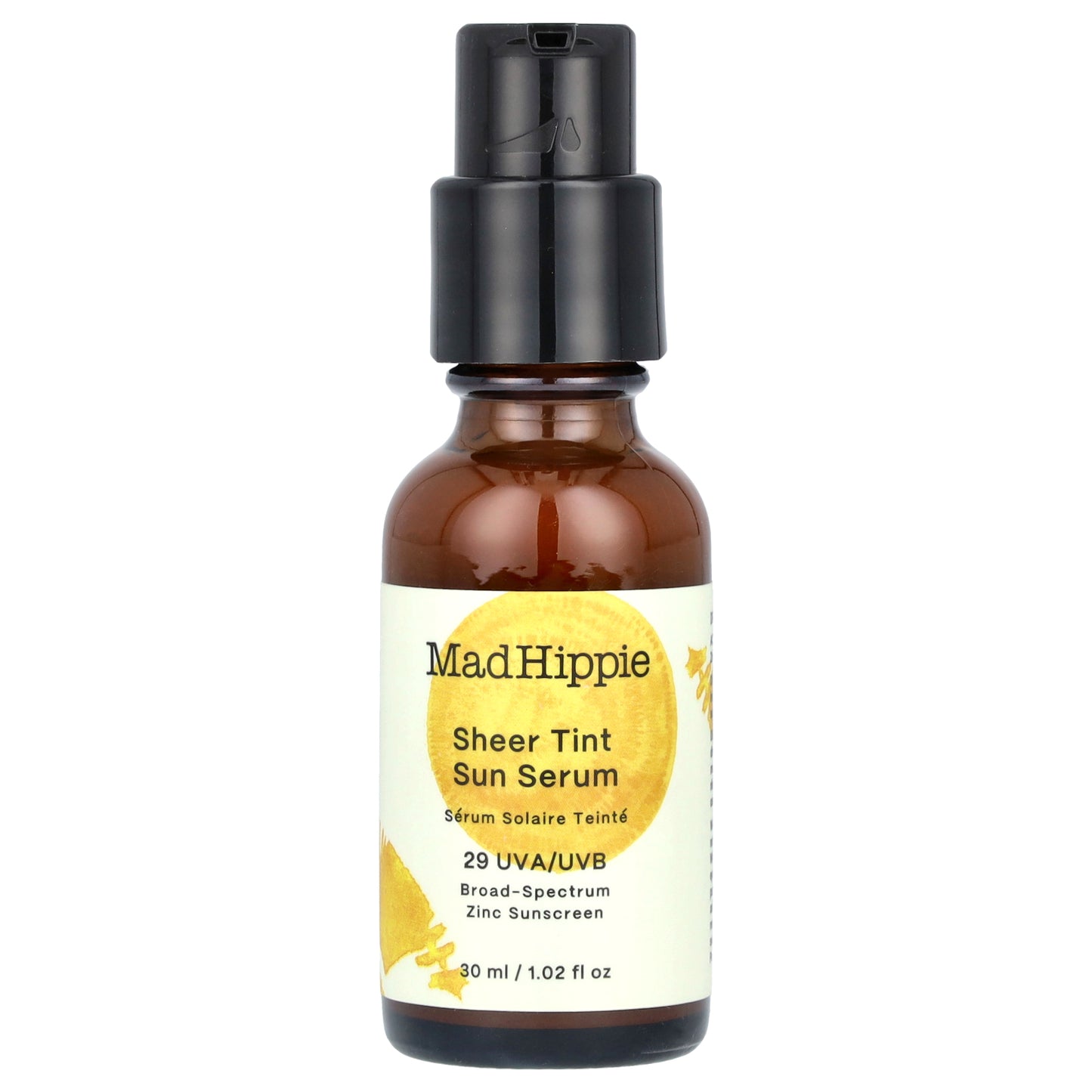 Mad Hippie, Sheer Tint Sun Serum, SPF 29, Medium/Dark, 1.02 fl oz (30 ml)