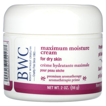 Beauty Without Cruelty, Maximum Moisture Cream, 2 oz (56 g)