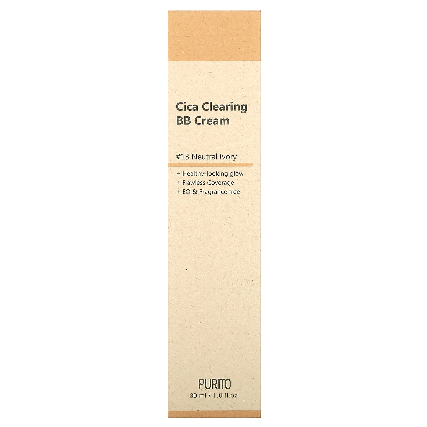 Purito, Cica Clearing BB Cream, 13 Neutral Ivory, 1 fl oz (30 ml)