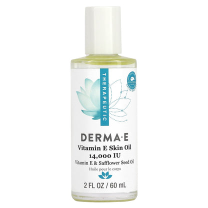 DERMA E, Vitamin E Skin Oil, Fragrance Free, 2 fl oz (60 ml)