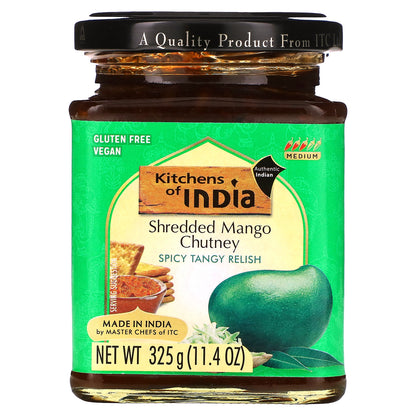 Kitchens of India, Shredded Mango Chutney, 11.4 oz (325 g)