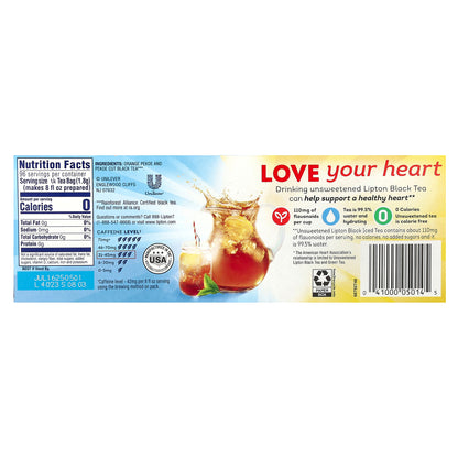 Lipton, Black Tea, Iced Tea, 24 Family Size Tea Bags, 6 oz (170 g)