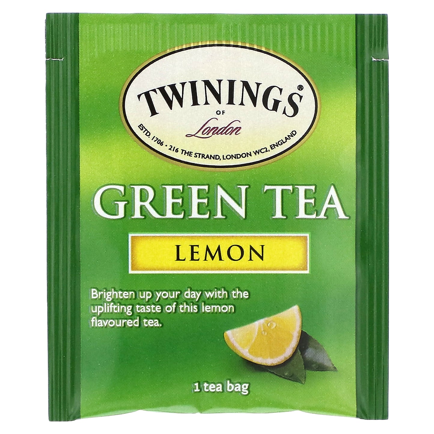 Twinings, Green Tea, Lemon, 20 Tea Bags, 1.41 oz (40 g)