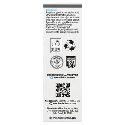 Admire My Skin, Ultra-Potent Brightening Serum, 1 fl oz (30 ml)