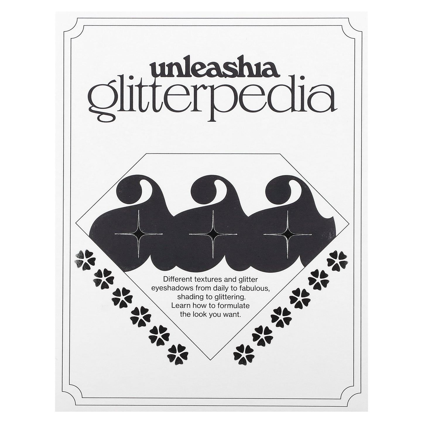 Unleashia, Glitterpedia Eyeshadow Palette, No.4 All of Lavender Fog, 0.233 oz