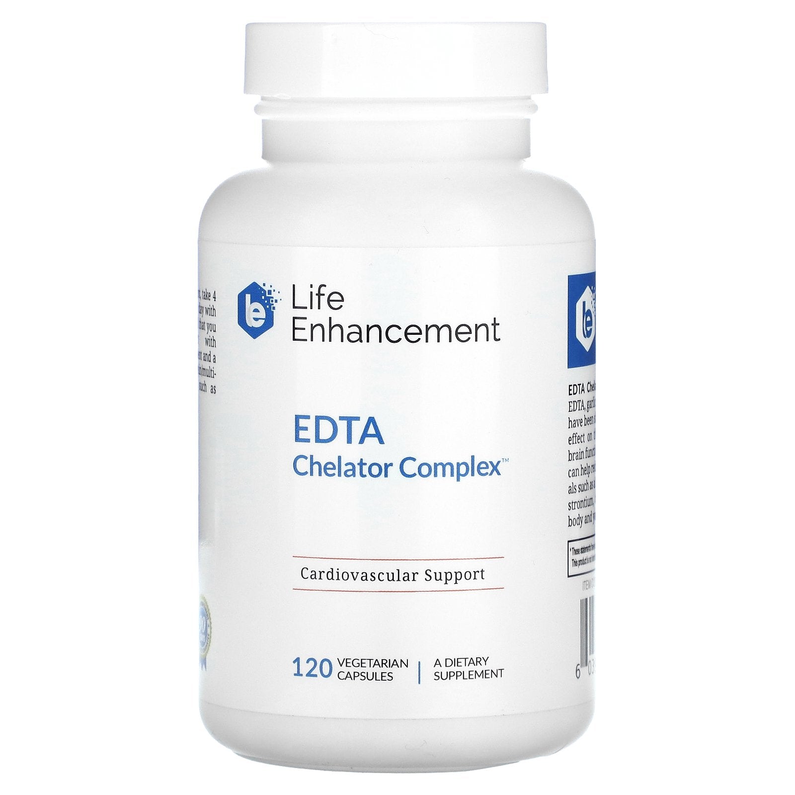 Life Enhancement, EDTA Chelator Complex, 120 Vegetarian Capsules