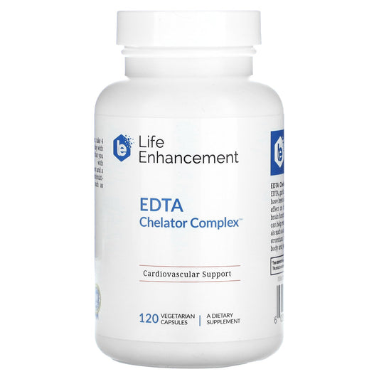 Life Enhancement, EDTA Chelator Complex, 120 Vegetarian Capsules