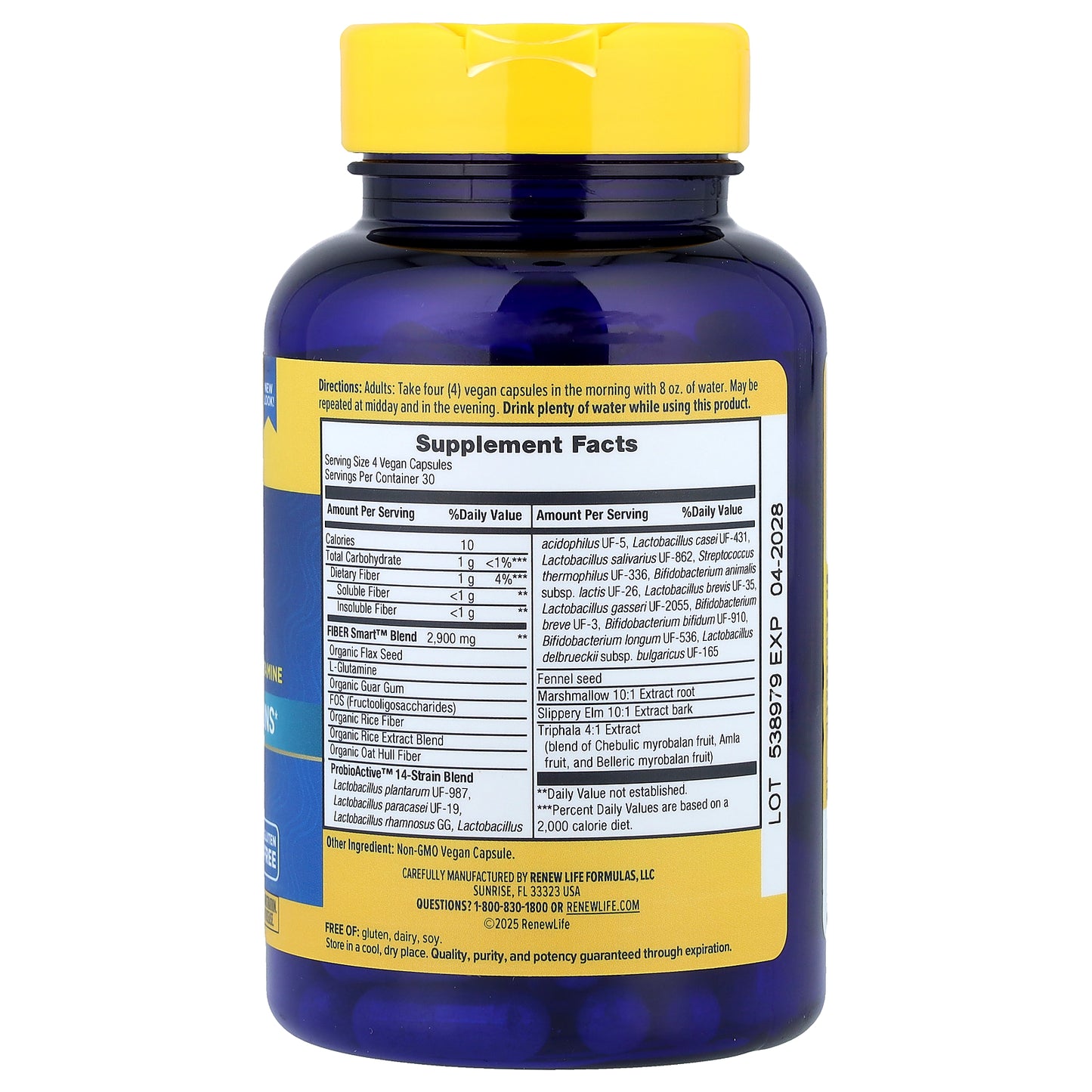 Renew Life, Fiber Smart™, 120 Vegan Capsules