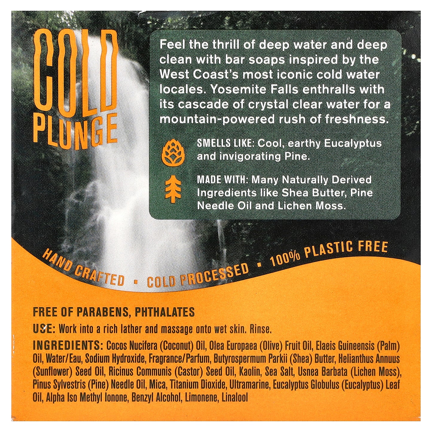 Every Man Jack, Bar Soap, Yosemite Falls, 5 oz (142 g)