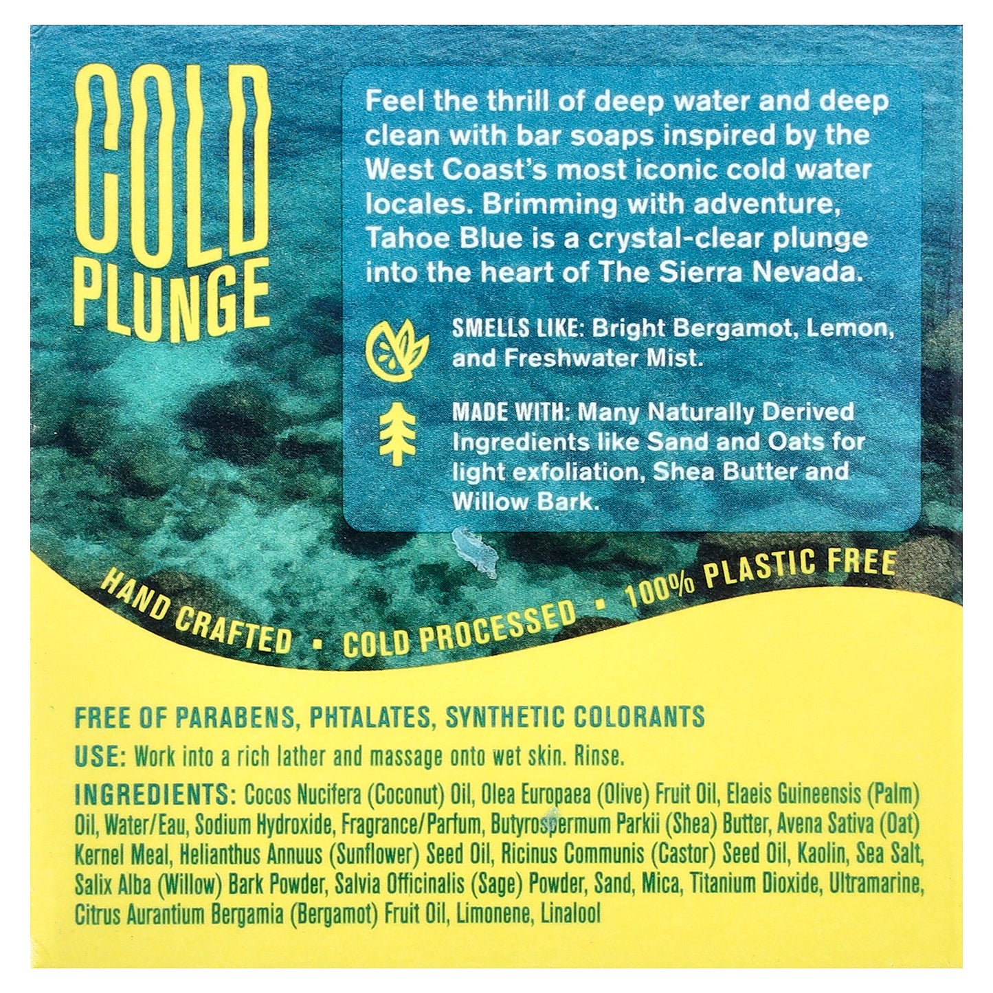 Every Man Jack, Bar Soap, Tahoe Blue, 5 oz (142 g)