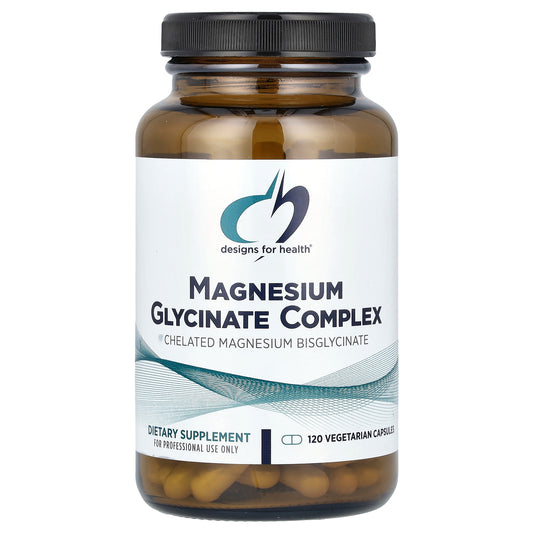 Designs For Health, Magnesium Glycinate Complex, 120 Vegetarian Capsules