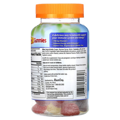 Emergen-C, Immune Support Gummies, Strawberry, Lemon & Blueberry, 45 Gummies