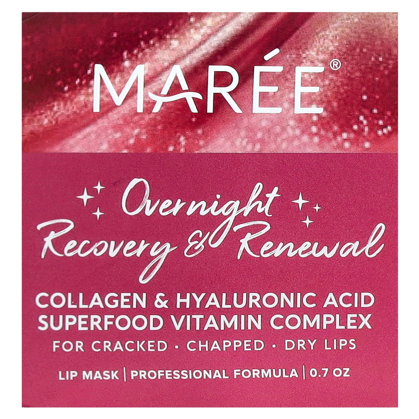 Maree, Overnight Recovery & Renewal Lip Mask, 0.7 oz (20 g)