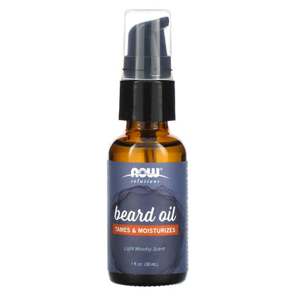 NOW Foods, Solutions, Beard Oil, 1 fl oz (30 ml)