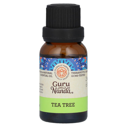 GuruNanda, 100% Pure & Natural Essential Oil, Tea Tree, 0.5 fl oz (15 ml)