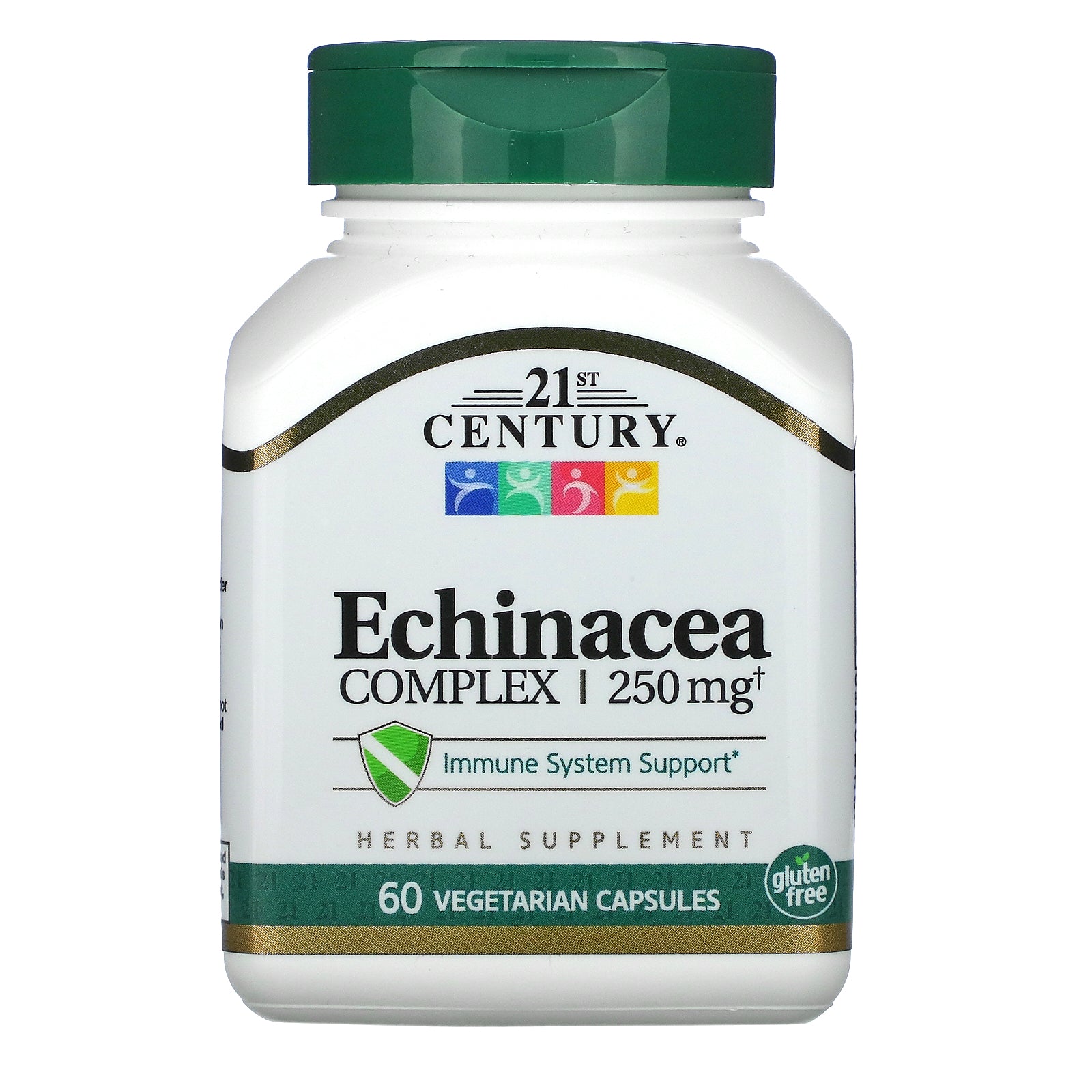 21st Century, Echinacea Complex, 60 Vegetarian Capsules (125 mg per Capsule)