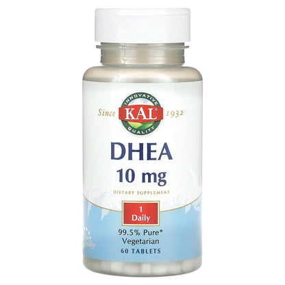 KAL, DHEA, 10 mg, 60 Tablets