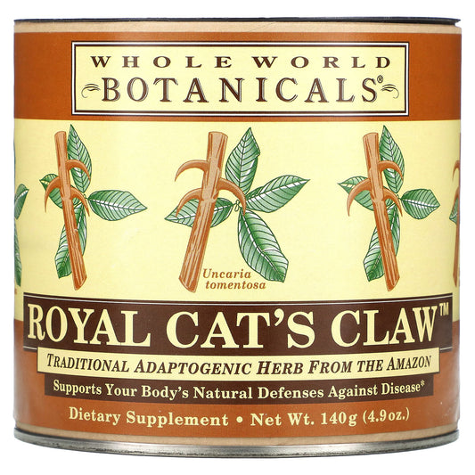 Whole World Botanicals, Royal Cat's Claw, 1.5 gm, 4.9 oz (140 g)