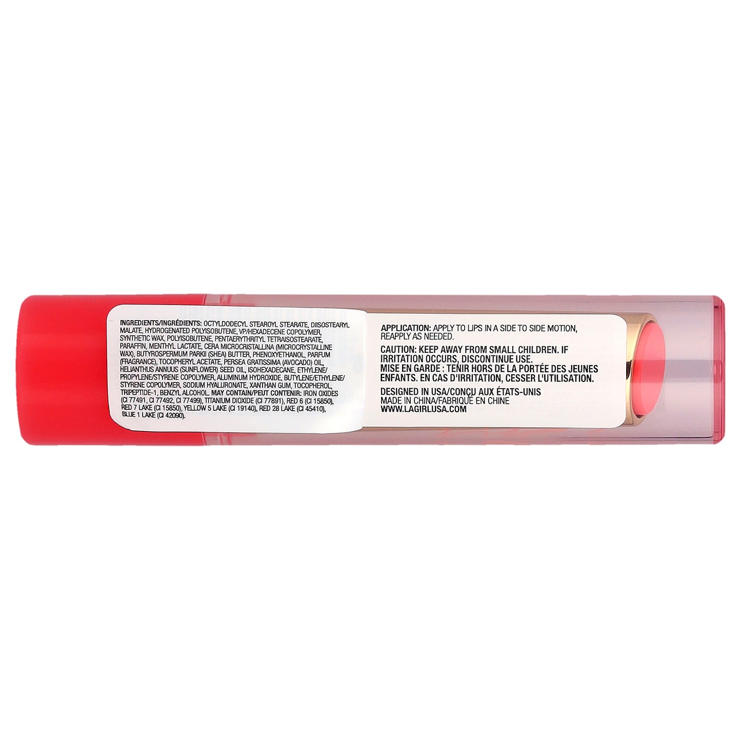 L.A. Girl, Sheer Tint, Lip Balm, GLC601 Sheer Pink, 0.07 oz (2 g)