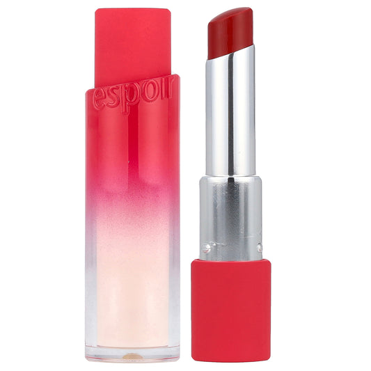 Espoir, Nowear Lipstick Balming Glow, RD203 Cranberry, 3 g