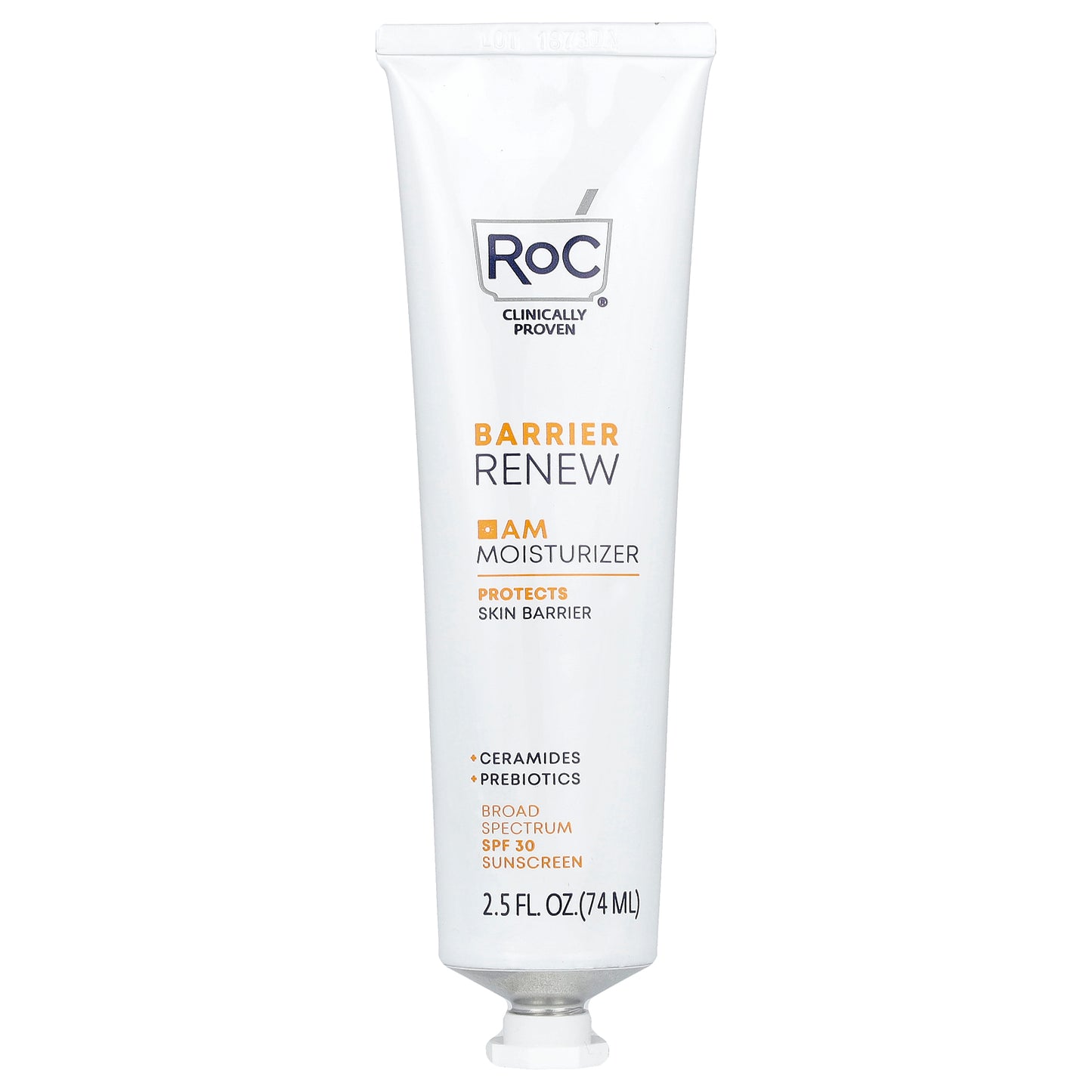 RoC, Barrier Renew, AM Moisturizer, SPF 30, Fragrance-Free, 2.5 fl oz (74 ml)