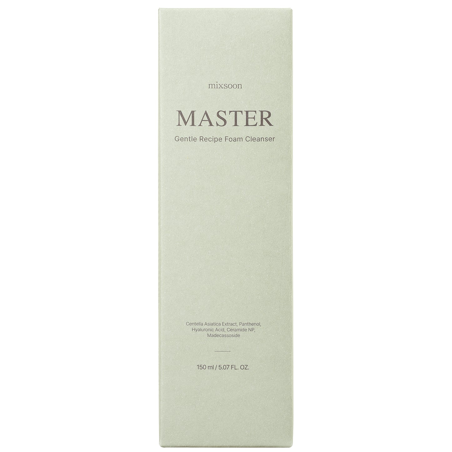 Mixsoon, Master, Gentle Recipe Foam Cleanser, 5.07 fl oz (150 ml)