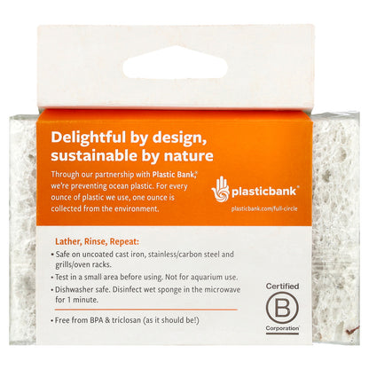 Full Circle, Agave Leaf Scrubber Sponge, 2 Pack