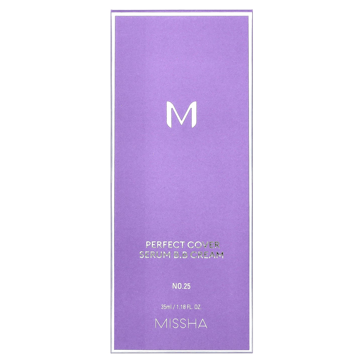 Missha, Perfect Cover Serum B.B Cream, No. 25 Warm Beige, 1.18 fl oz (35 ml)