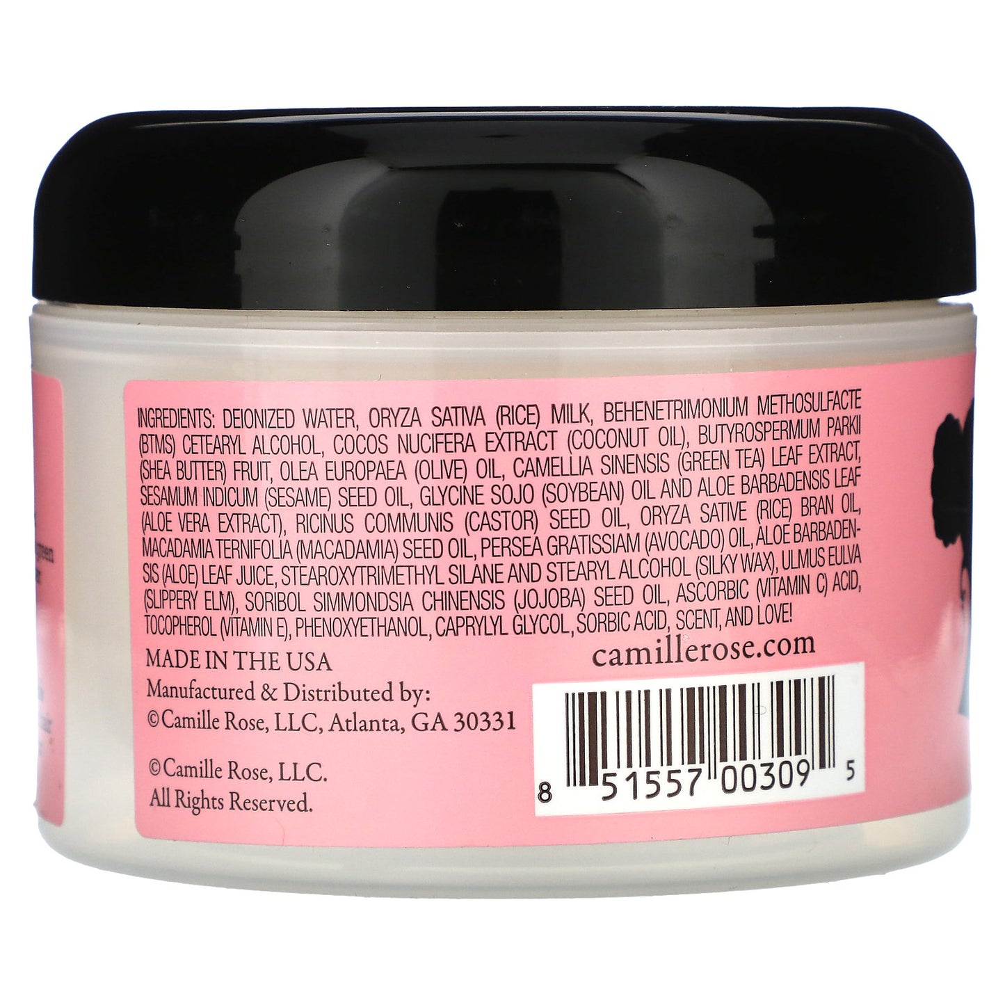 Camille Rose, Curlaide Moisture Butter, Green Tea & Jojoba, 8 oz (240 ml)