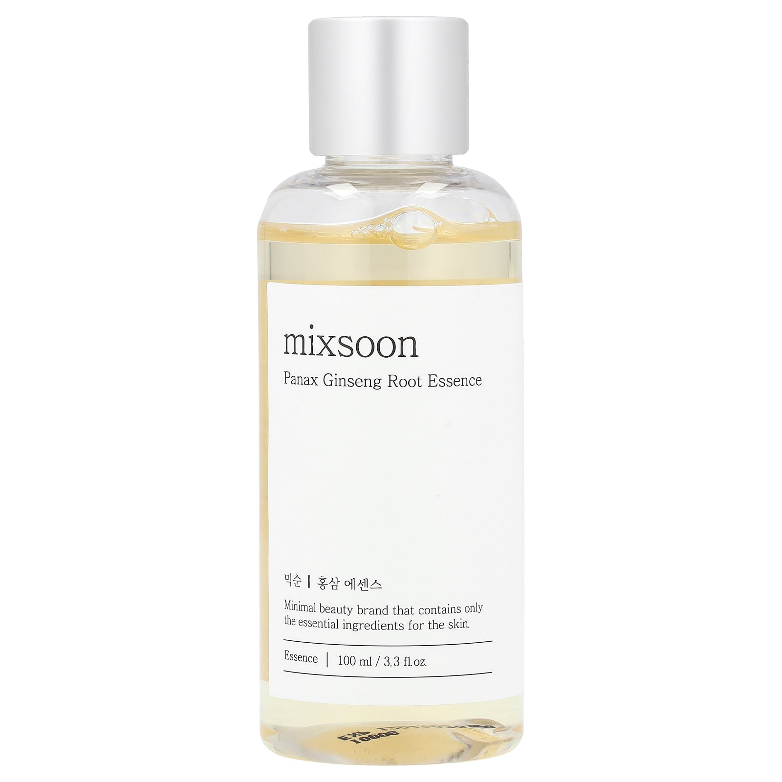 Mixsoon, Panax Ginseng Root Essence, 3.38 fl oz (100 ml)