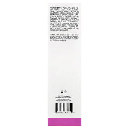 artnaturals, Retinol Cleansing Milk, For All Skin Types, 4 fl oz (118 ml)