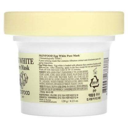 Skinfood, Egg White Pore Beauty Mask, 4.23 oz (120 g)