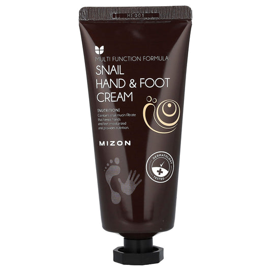 Mizon, Snail Hand & Foot Cream, 3.38 fl oz (100 ml)