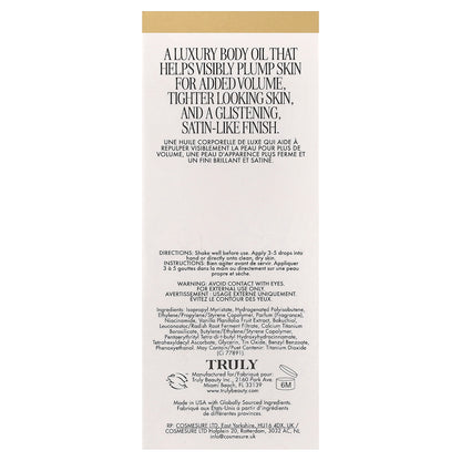 Truly Beauty, Vanilla Baby Luxury Body Oil, 3.1 fl oz (90 ml)