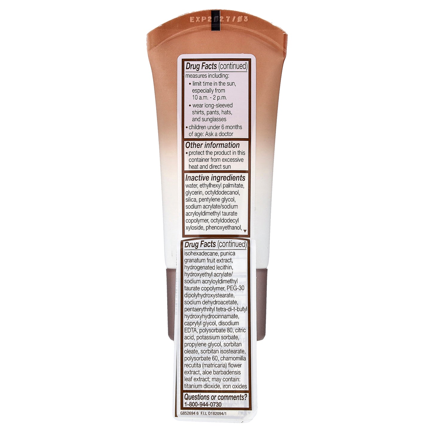 Maybelline, Dream BB Fresh, Skin Hydrating Beauty Balm, SPF 30, 130 Medium/Deep Sheer Tint, 1 fl oz (30 ml)