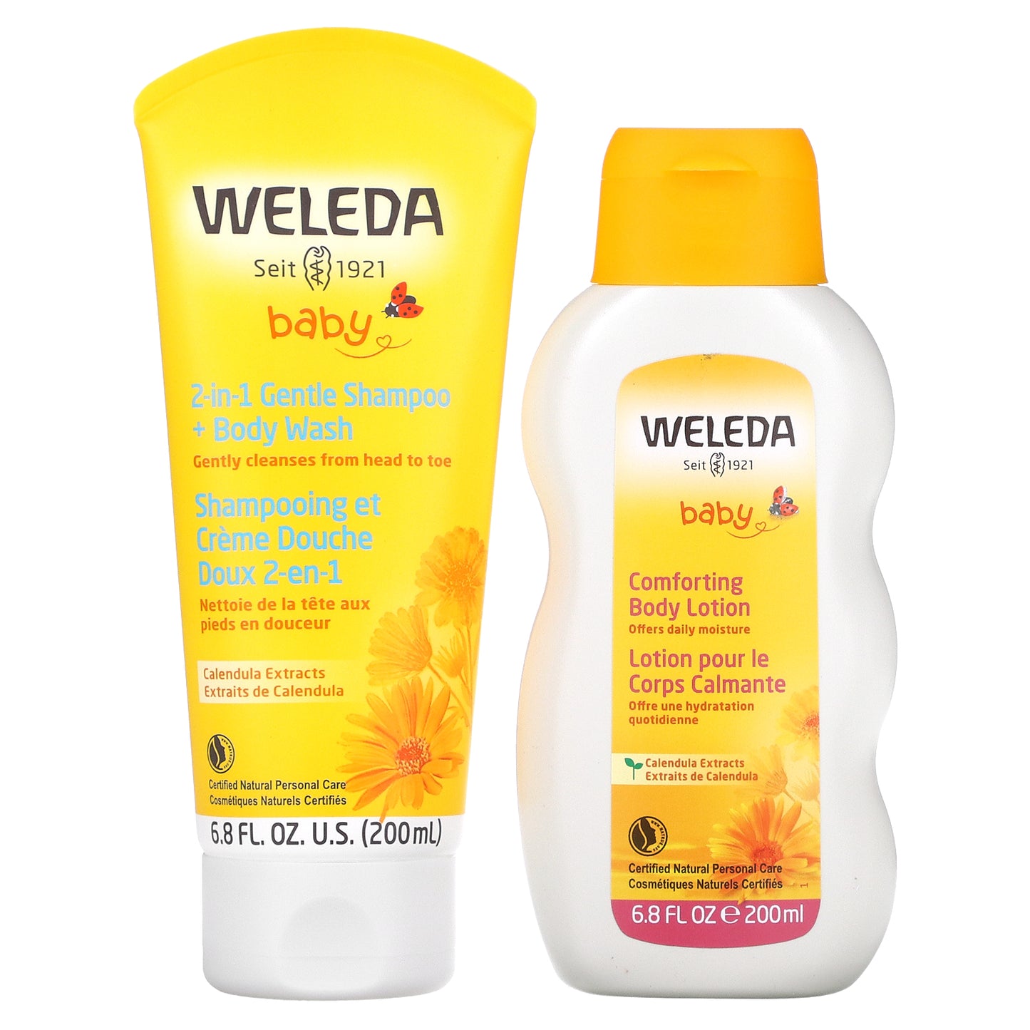 Weleda, Baby Bundle Set, Calendula, 2 Piece Set