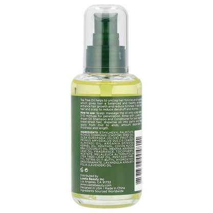Luseta Beauty, Tea Tree Oil, Hair & Scalp Treatment With Argan Oil, 3.38 fl oz (100 ml)
