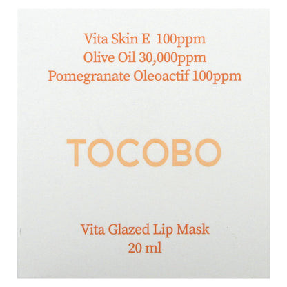 Tocobo, Vita Glazed Lip Mask, 20 ml