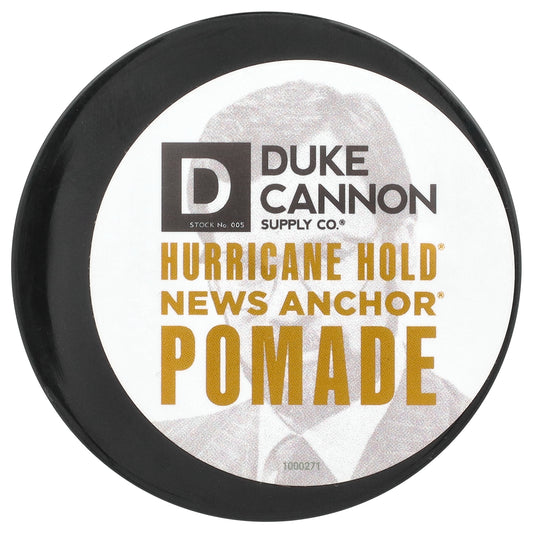 Duke Cannon Supply Co., Hurricane Hold®, News Anchor®, Pomade, 4.6 oz (130 g)