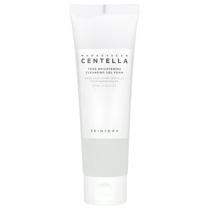 SKIN1004, Madagascar Centella, Tone Brightening Cleansing Gel Foam, 4.22 fl oz (125 ml)