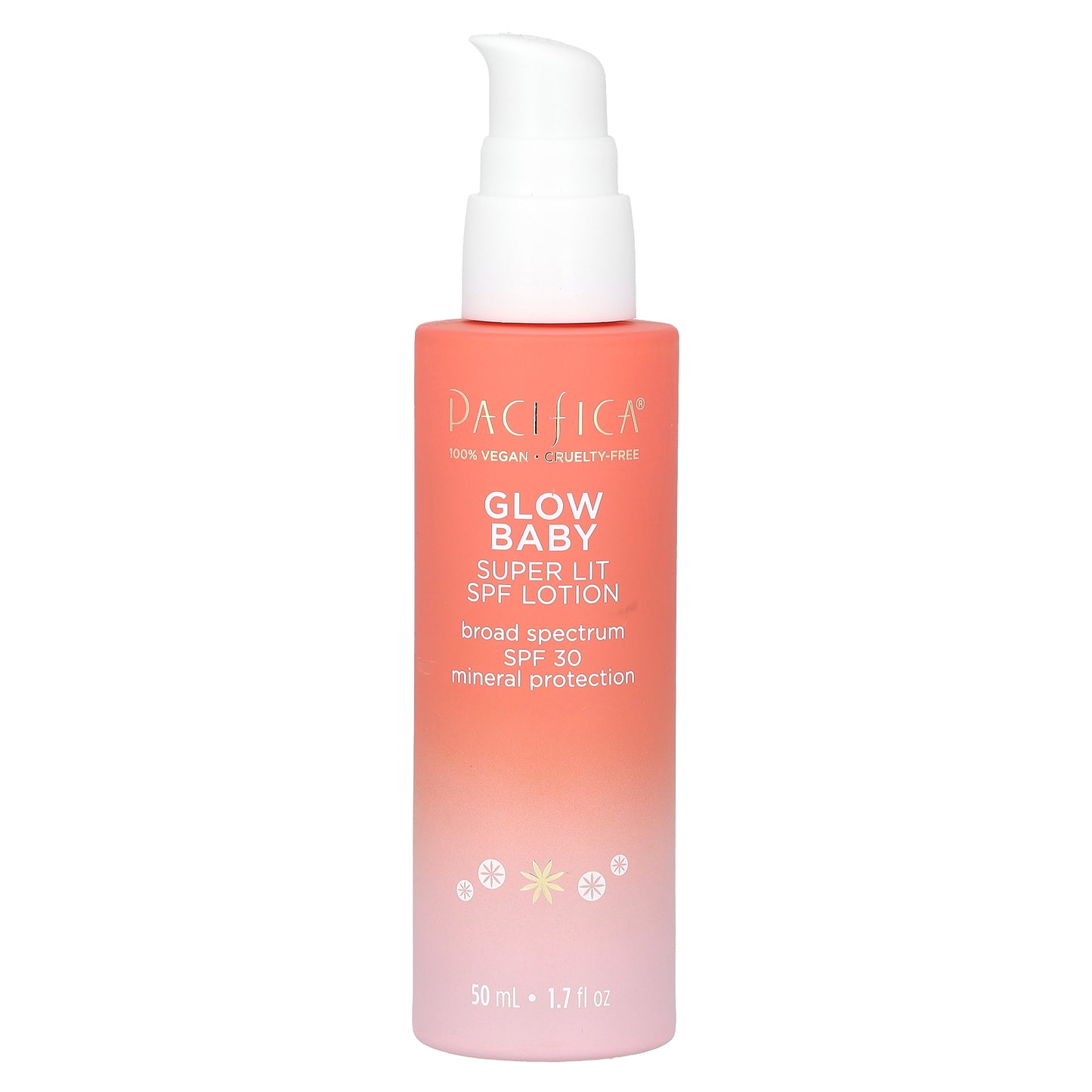 Pacifica, Glow Baby, Super Lit SPF Lotion, SPF 30, 1.7 fl oz (50 ml)