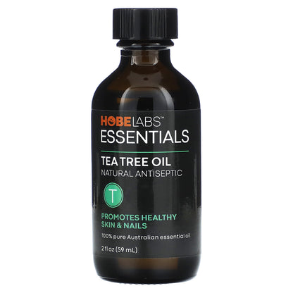 Hobe Labs, Essentials, Tea Tree Oil, 2 fl oz (59 ml)