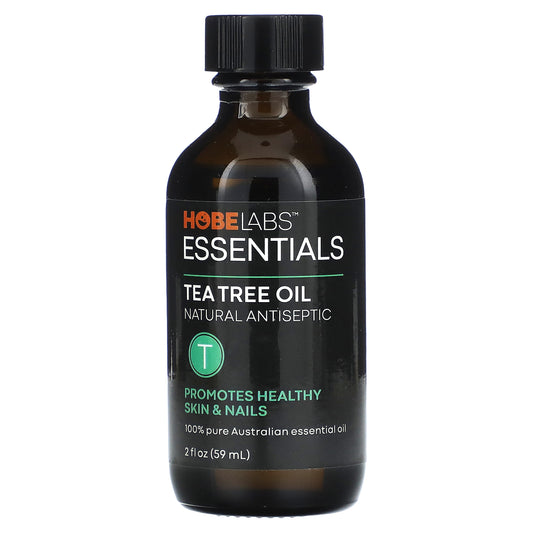 Hobe Labs, Essentials, Tea Tree Oil, 2 fl oz (59 ml)