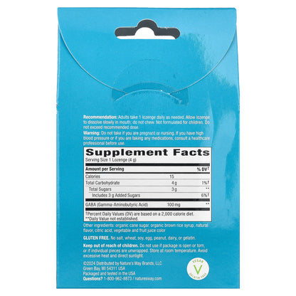 Nature's Way, Calm Drops Lozenges, Raspberry, 24 Lozenges