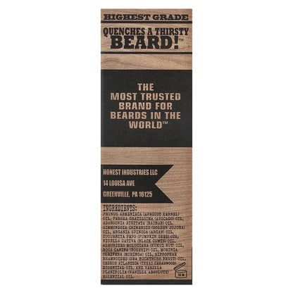 Honest Amish, Premium Beard Oil, 2 fl oz (60 ml)