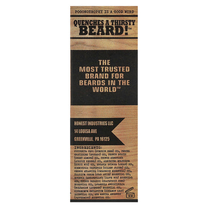 Honest Amish, Beard Oil, Classic , 2 fl oz (60 ml)