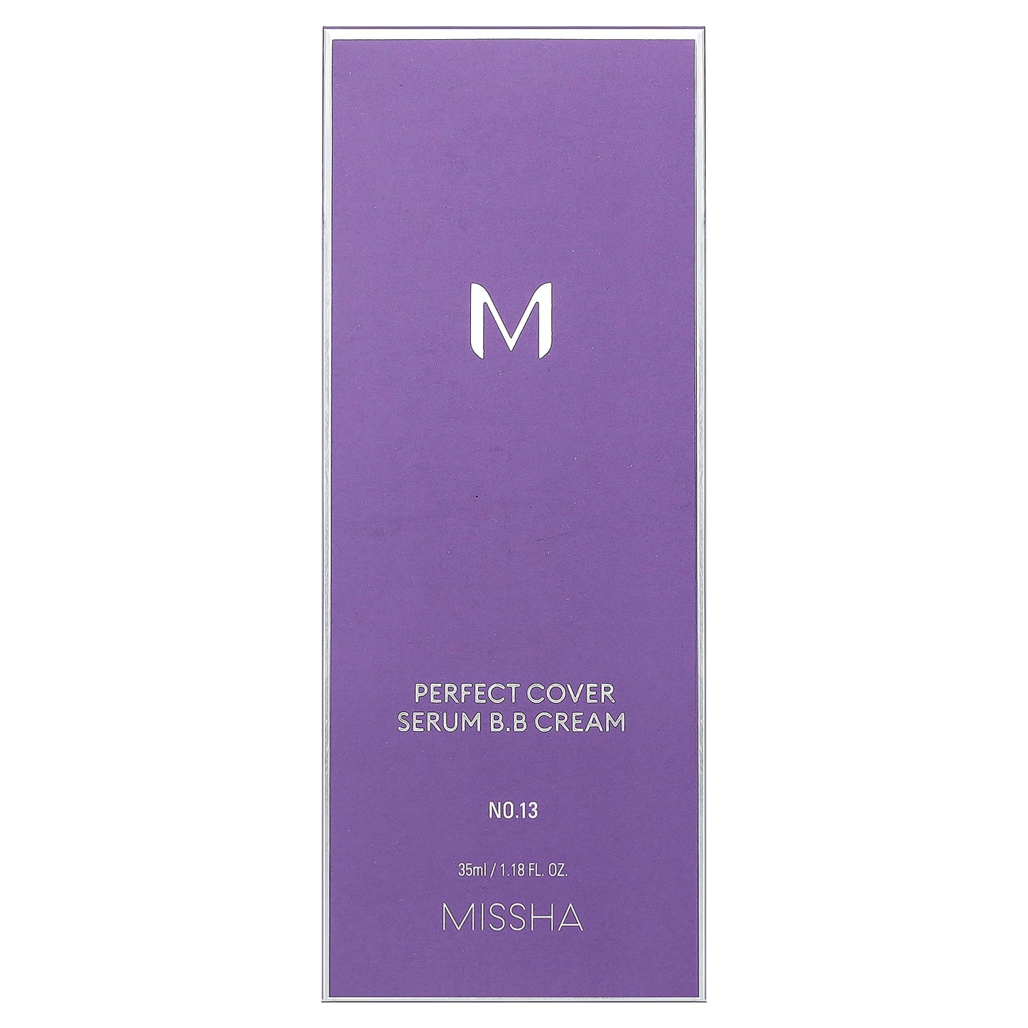 Missha, Perfect Cover Serum B.B Cream, No. 13 Light Fair, 1.18 fl oz (35 ml)