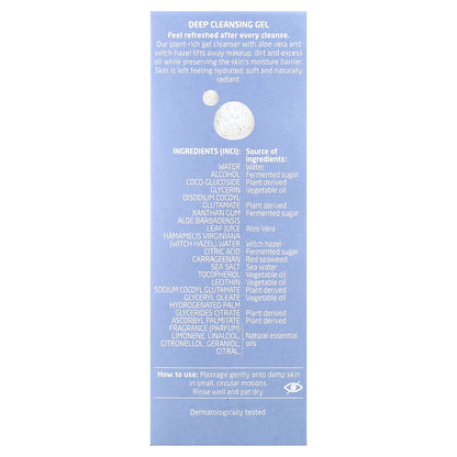 Weleda, Deep Cleansing Gel With Aloe Vera and Witch Hazel , 5 fl oz (150 ml)