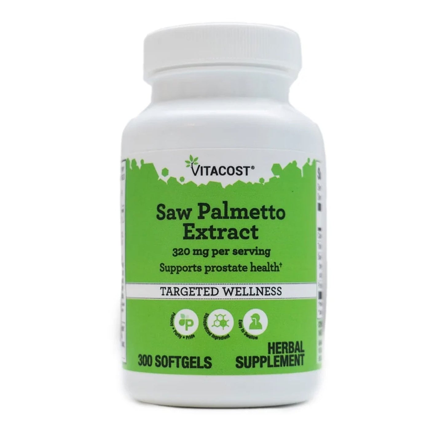 Vitacost, Saw Palmetto Extract, 300 Softgels