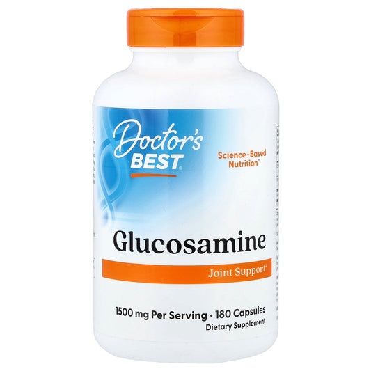 Doctor's Best, Glucosamine, 180 Capsules (750 mg per Capsule)